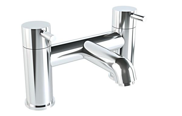 VitrA Minimax S 2-Hole Bath Filler - Chrome